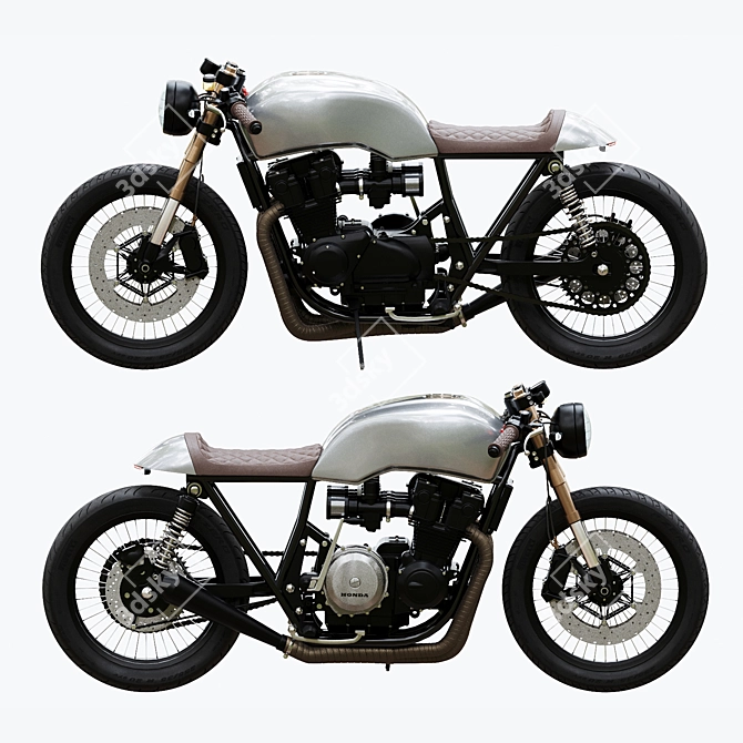 CB 750 Custom Model Kit 3D model image 4