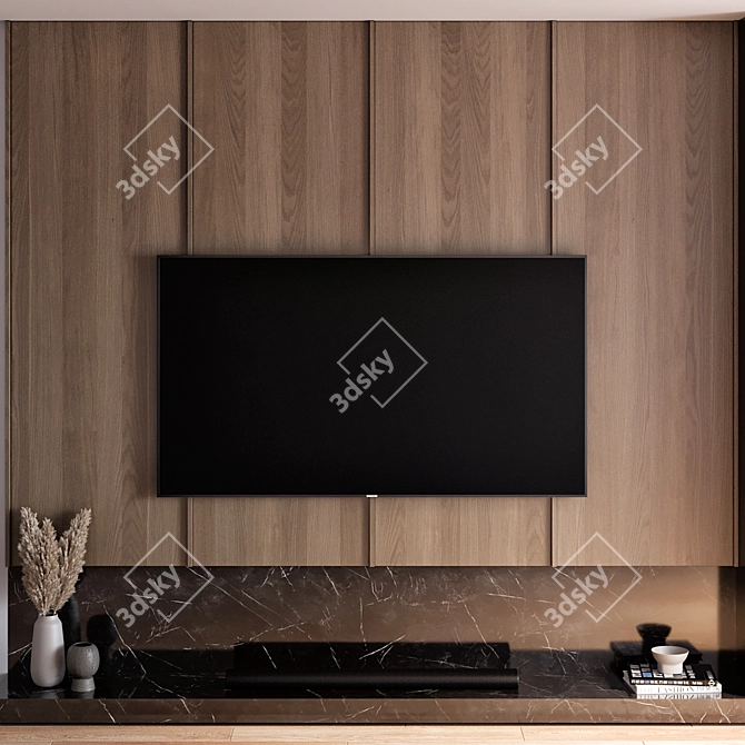 Samsung TV Wall Mount Kit 3D model image 5