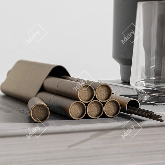 Versatile 3D Decor Set | V-Ray & Corona 3D model image 5