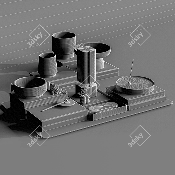 Versatile 3D Decor Set | V-Ray & Corona 3D model image 7