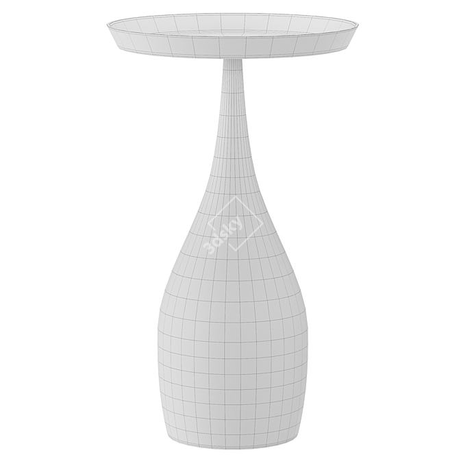 Dezia Side Table: Modern Design 3D model image 4