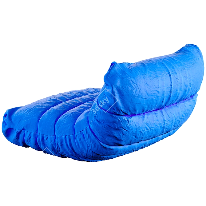 Cozy Bean Bag Chair 2015 3D model image 3