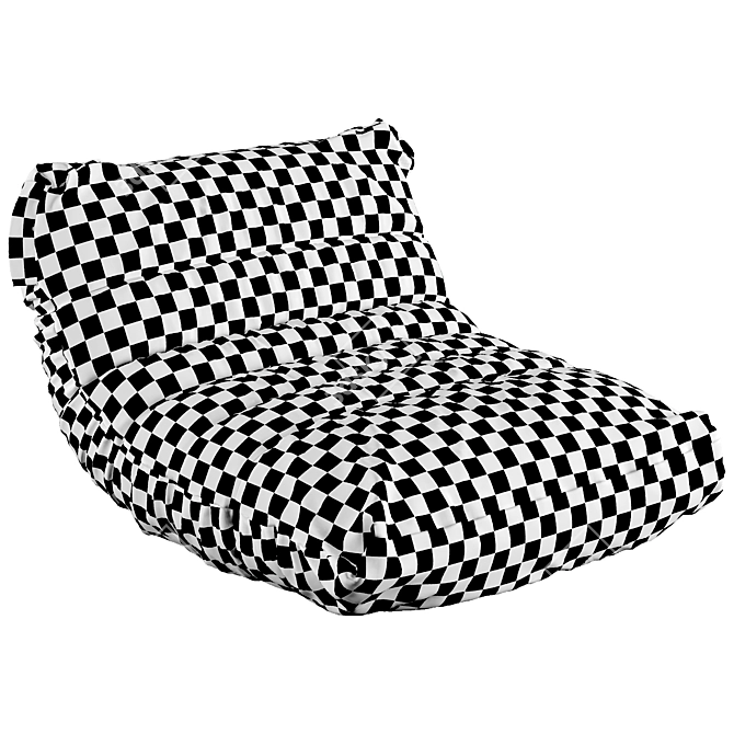 Cozy Bean Bag Chair 2015 3D model image 6