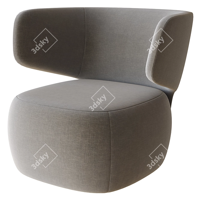 Softline Basel Chair 3D Model 3D model image 1
