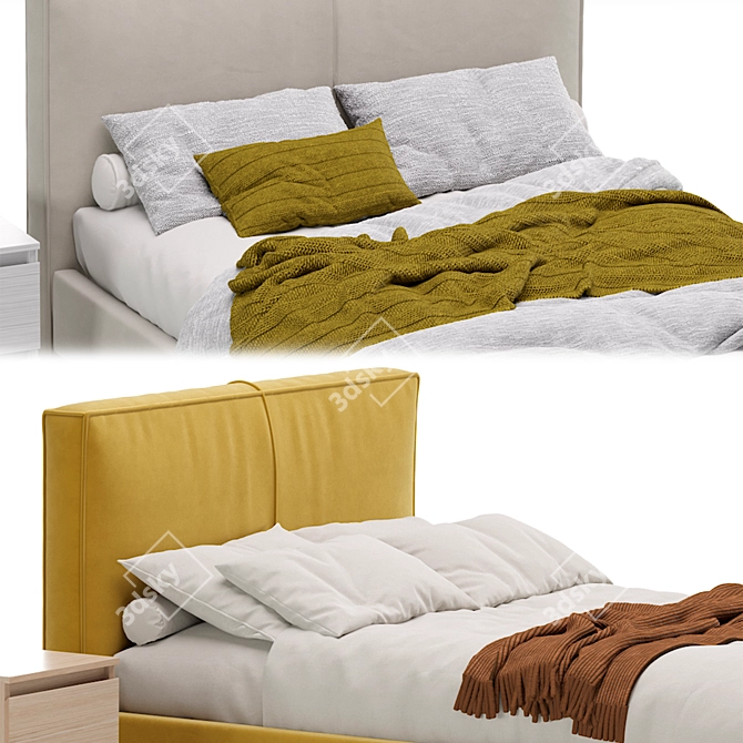 Ebi 140 Happy Light Bed 3D model image 3