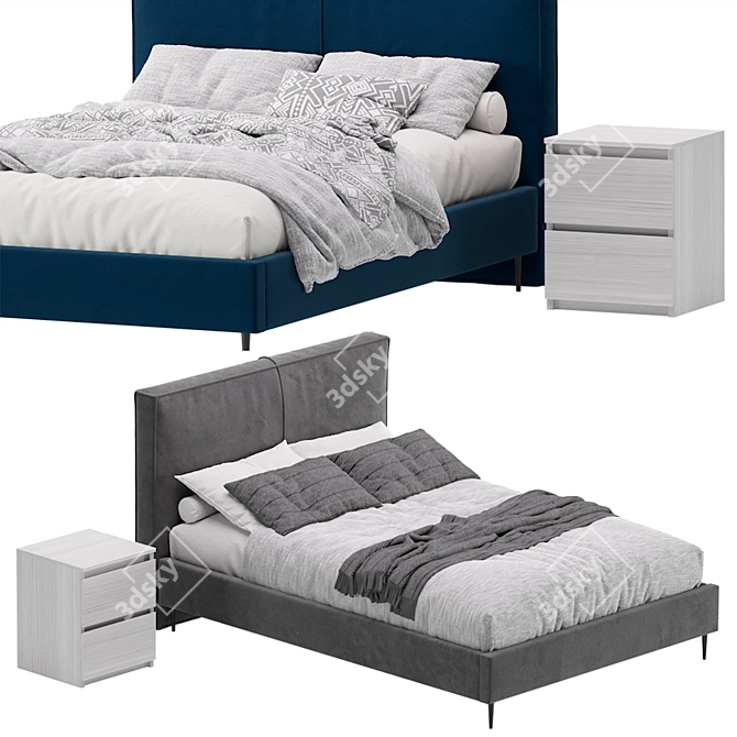 Ebi 140 Happy Light Bed 3D model image 5