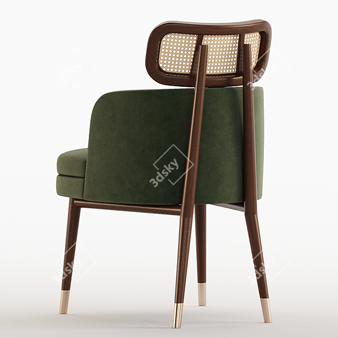 Stylish CARTER Chair: Modern Design 3D model image 4