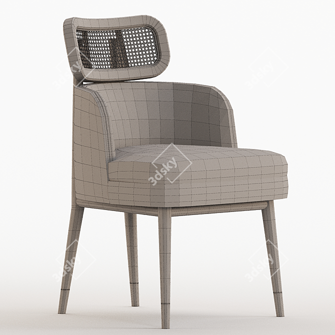 Stylish CARTER Chair: Modern Design 3D model image 5