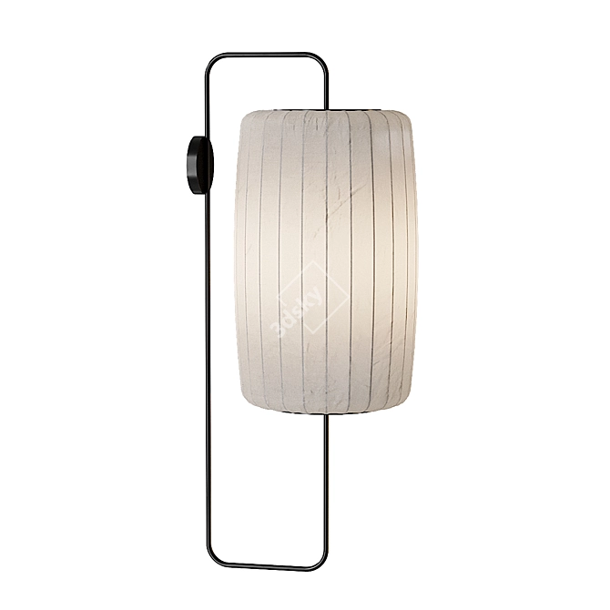 Sakari Wall Modern Pendant Light 3D model image 2
