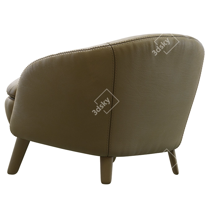 Modern Sutton End Table Furniture 3D model image 14