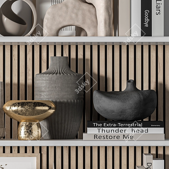 Premium Quality Decorative Model Set 3D model image 4