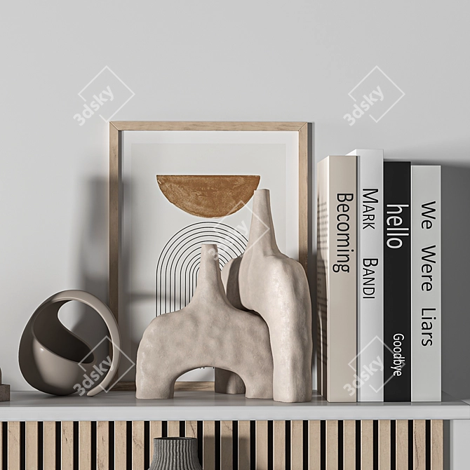 Premium Quality Decorative Model Set 3D model image 5
