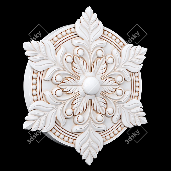 Decorative 3D Ornament Pack 3D model image 2