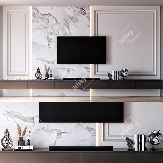 Samsung TV Wall Mount 24 3D model image 1