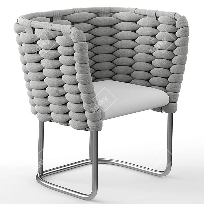 Ami Chair by Paola Lenti 3D model image 1