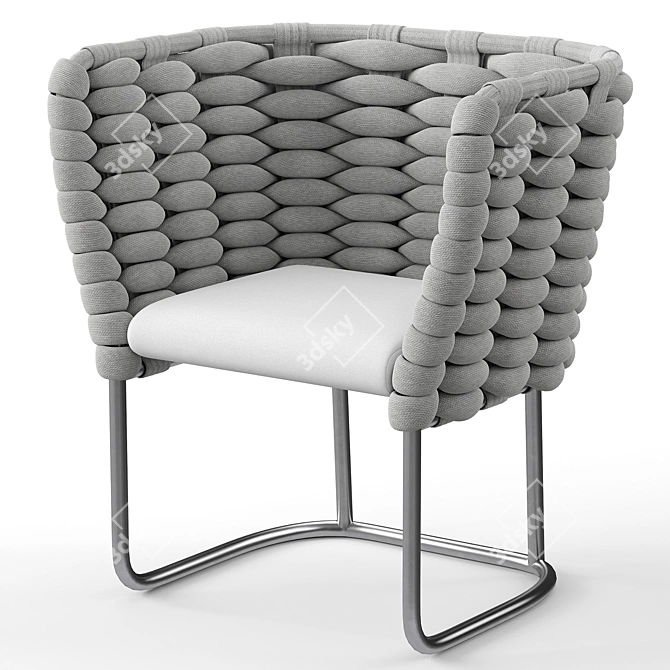 Ami Chair by Paola Lenti 3D model image 2