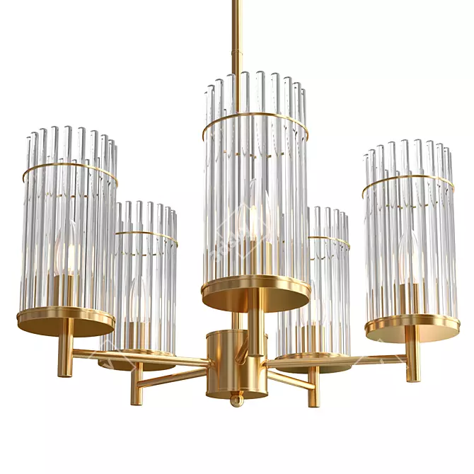 Odeon Light FORMIA Pendant Chandelier 3D model image 1