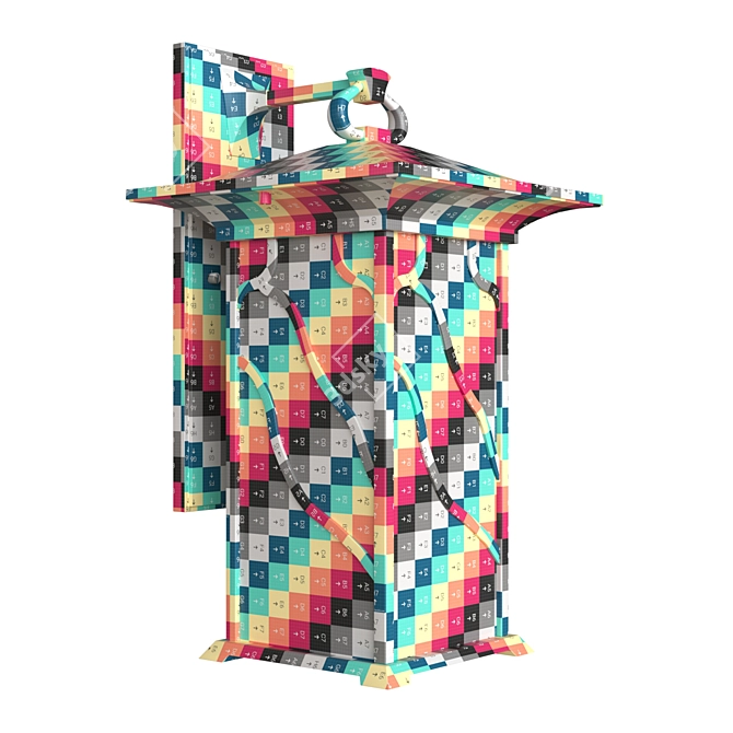 Outdoor Wall Light Kichler Morris 3D model image 3