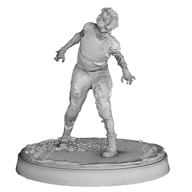 High Poly "Щелкун" Character Model 3D model image 2