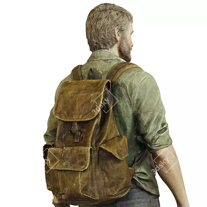 Joel Miller - TLOU Character 3D model image 2