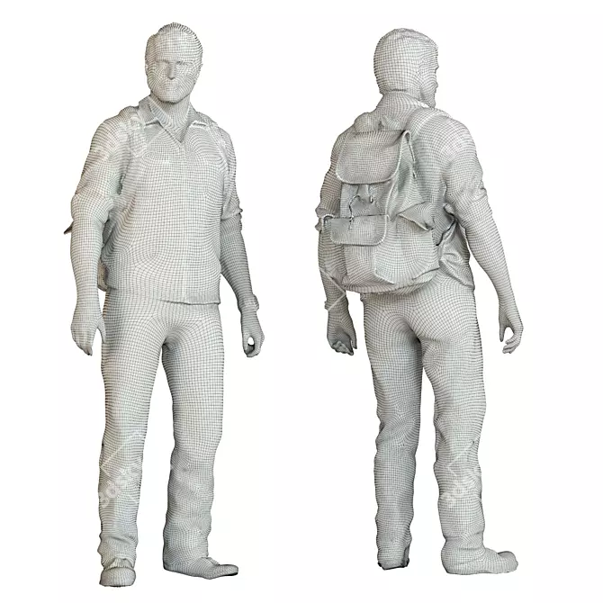 Joel Miller - TLOU Character 3D model image 4