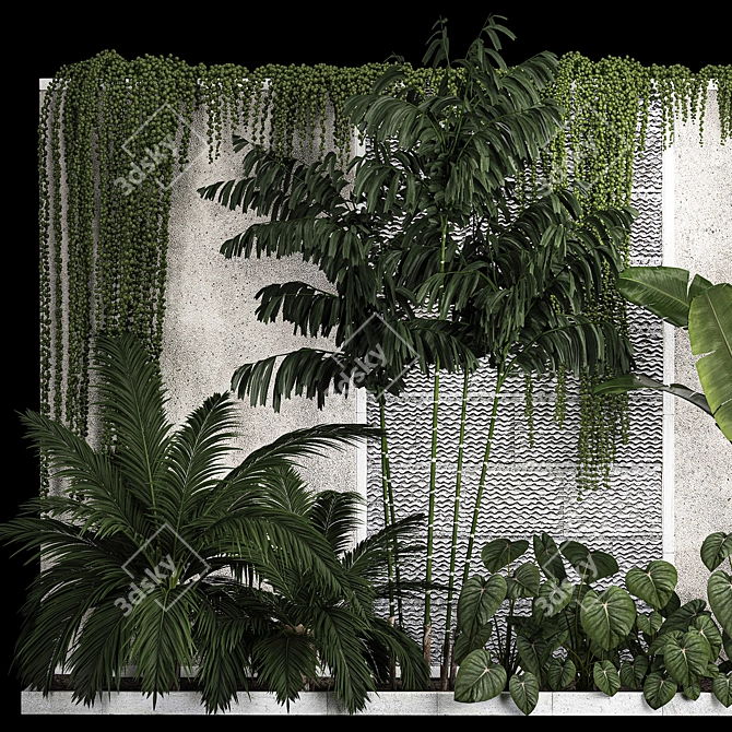 Tropical Plant Collection Paradise Oasis 3D model image 2