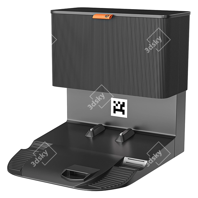 AI-Powered iRobot Vacuum Cleaner 3D model image 3