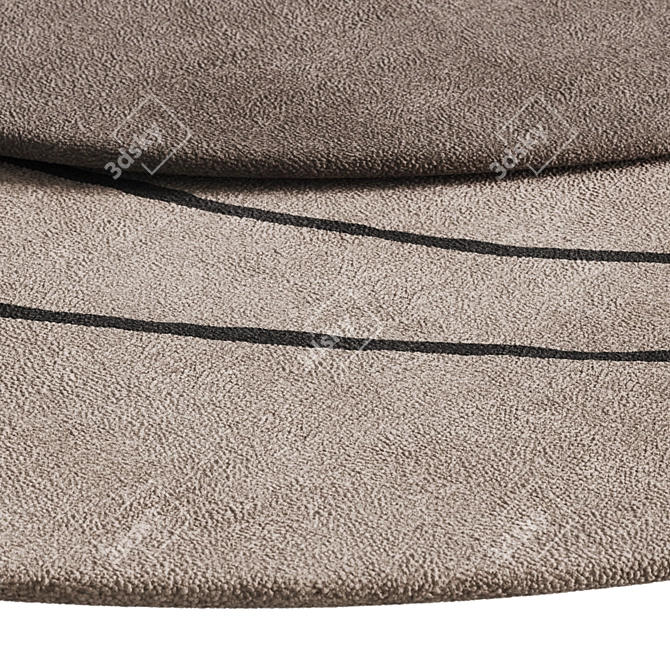  Benuta Shape Collection: Quality Wool Rugs 3D model image 2