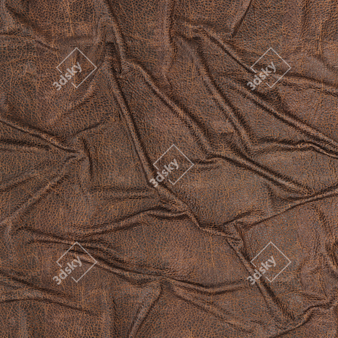 Vintage Leather Texture Pack 3D model image 2