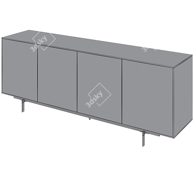 Sleek Duro Chest by Mr.Hide 3D model image 5