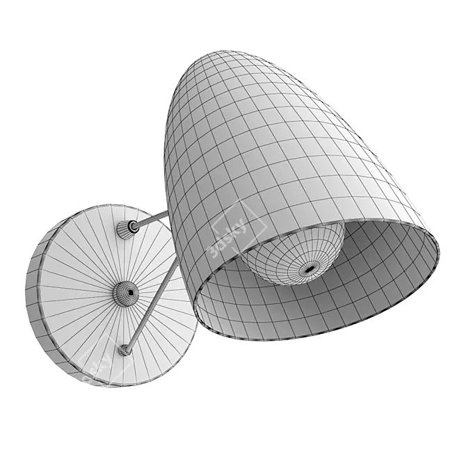 Modern Wall Sconce HUMPEN Series 3D model image 3