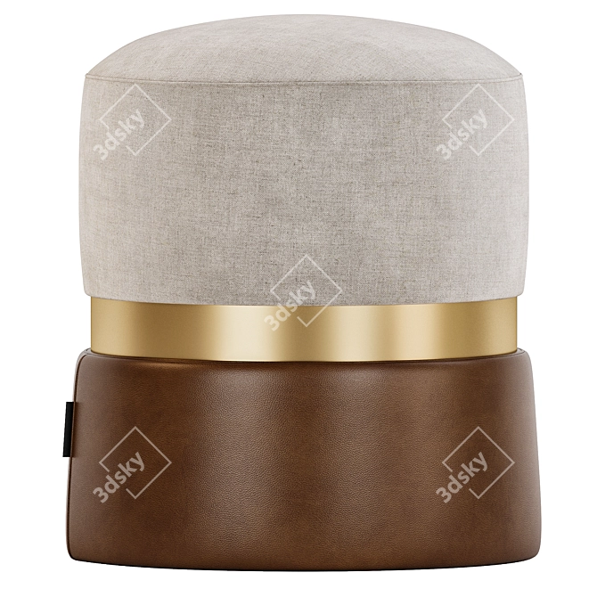 Elegant Soft Seating Solution 3D model image 1