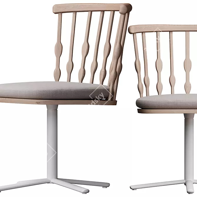 NUB_SI_1451 Modern Chair Design 3D model image 2