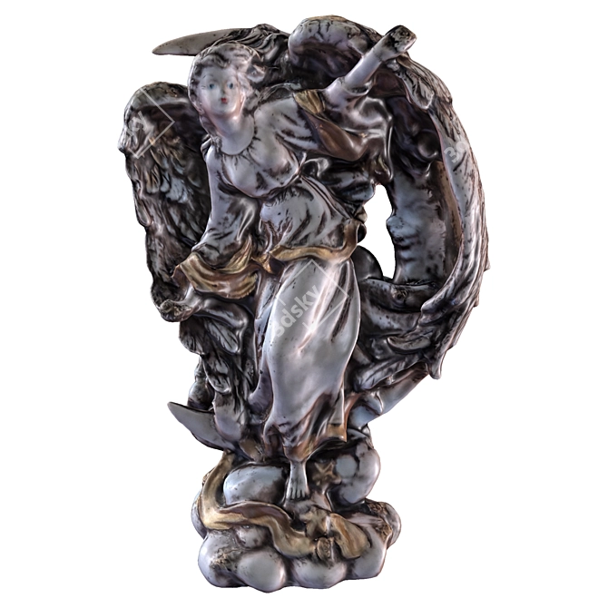 Celestial Sculpture 3D Model 3D model image 1