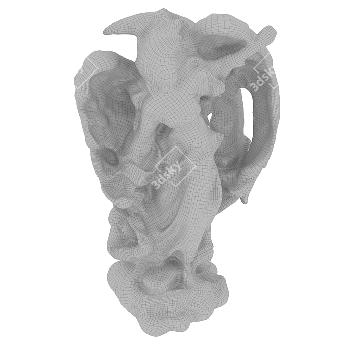 Celestial Sculpture 3D Model 3D model image 7