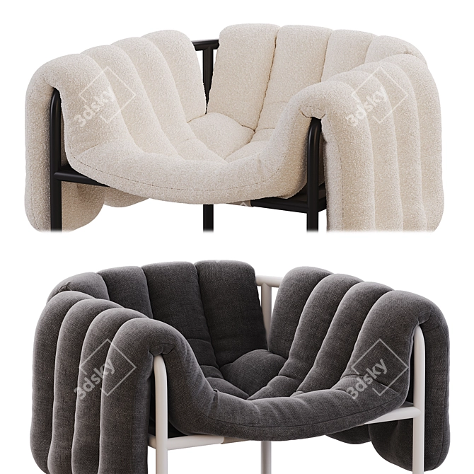 Cloud Comfort Lounge Chair 3D model image 5