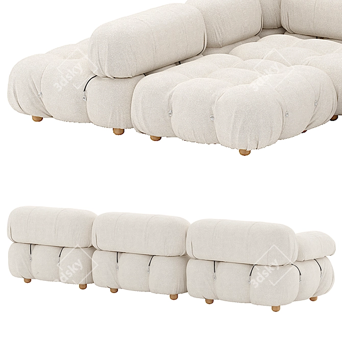 Modular Camaleonda Sofa B&B Italia 3D model image 2