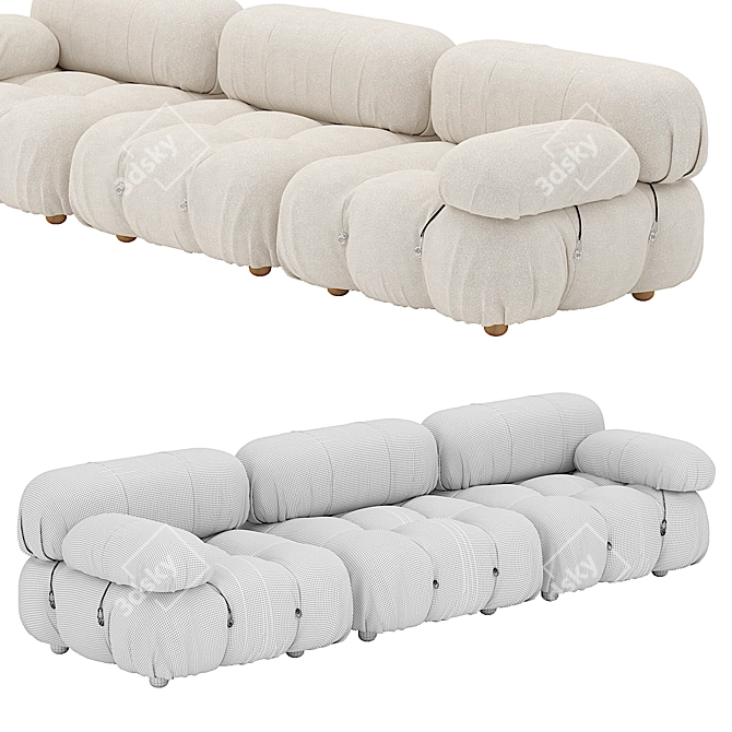 Modular Camaleonda Sofa B&B Italia 3D model image 5