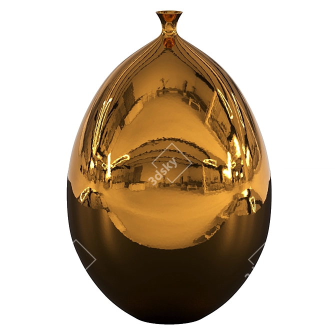 Decorative Set 2 Balls 3D model image 4