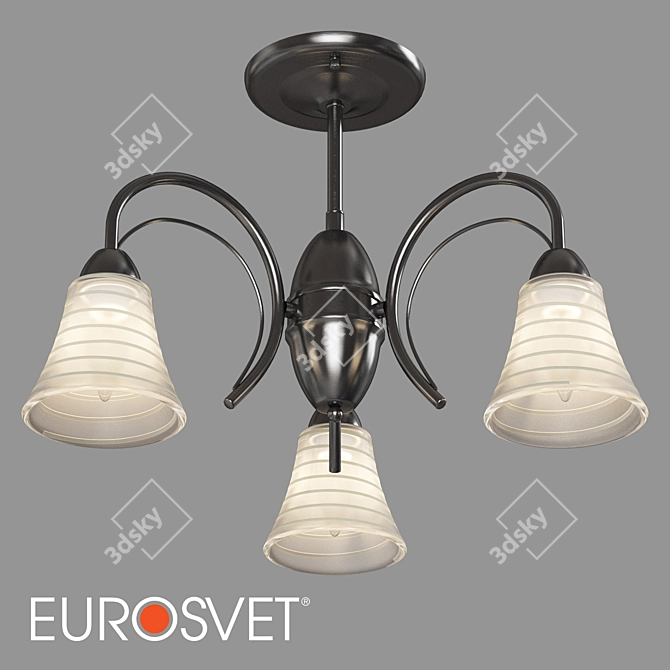 Eurosvet Dana Ceiling Chandelier 3D model image 1
