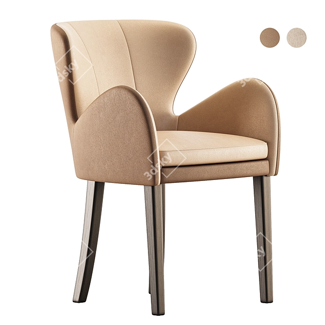 Modern ELEKTRA Chair Design 3D model image 1