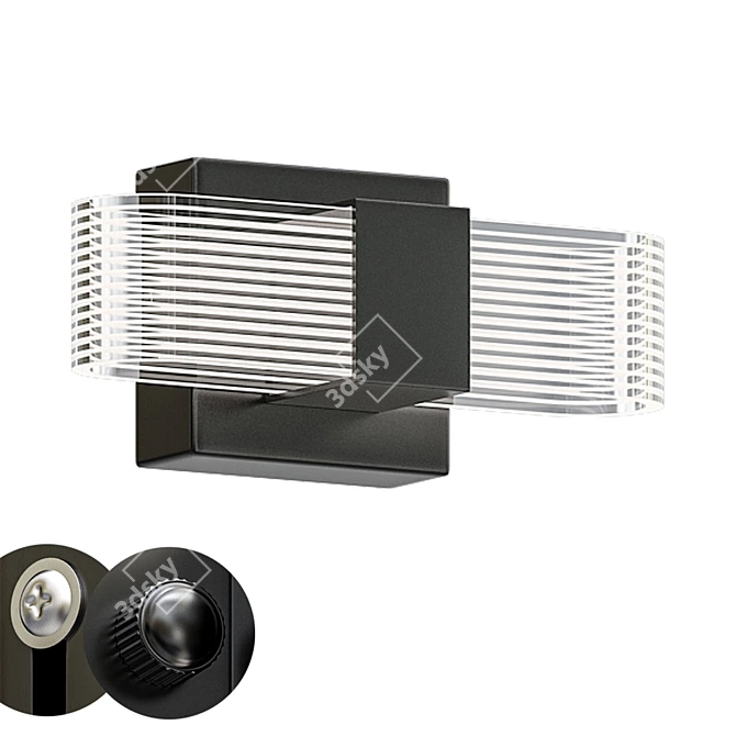 Imperium Loft Wall Sconce 3D model image 4