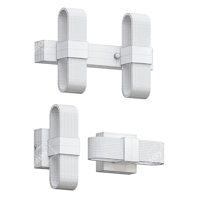 Imperium Loft Wall Sconce 3D model image 5
