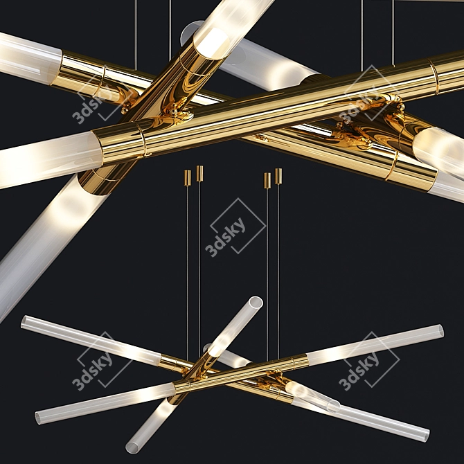 Minimalist Modern Lighting Fixtures 3D model image 2