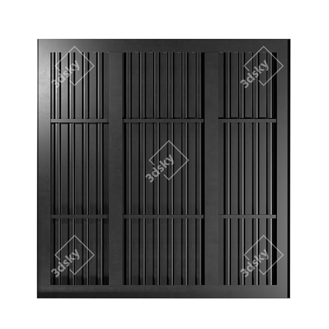 Steel Ceiling Panels | 3D Model 3D model image 2