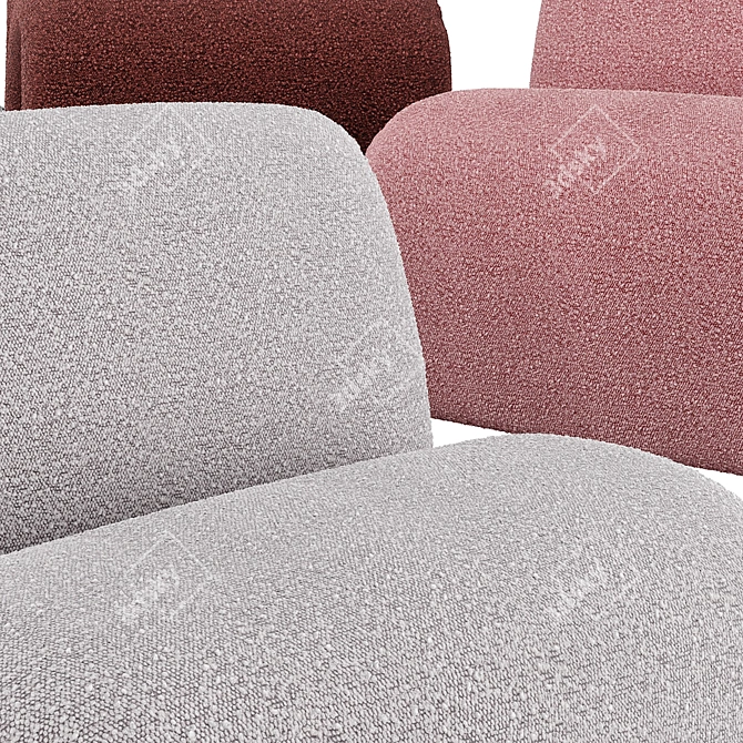 Eichholtz Vignola Chair: Timeless Elegance 3D model image 6