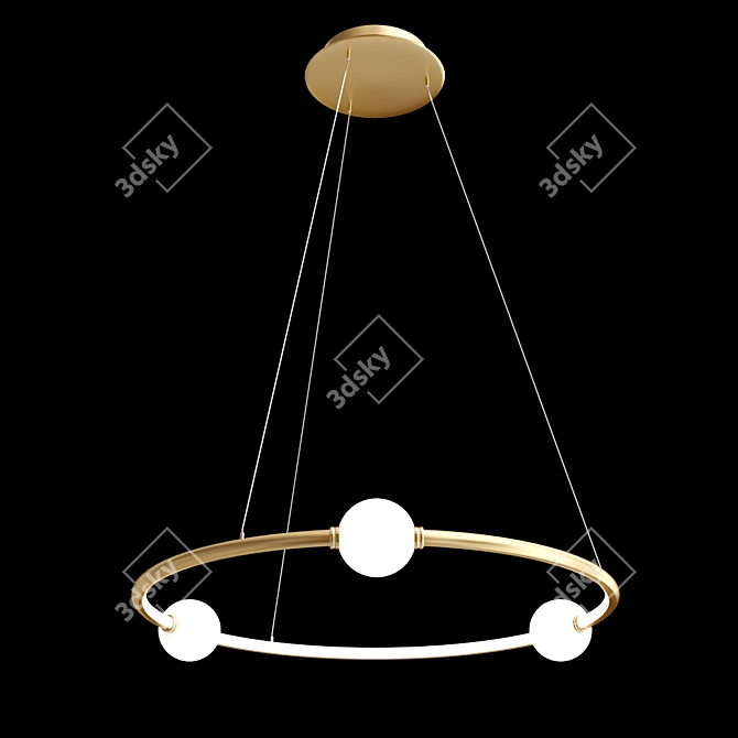 Elegant CELIA Pendant Lamp Collection 3D model image 3