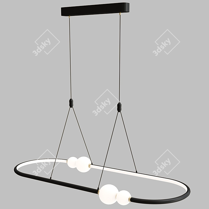 Elegant CELIA Pendant Lamp Collection 3D model image 5