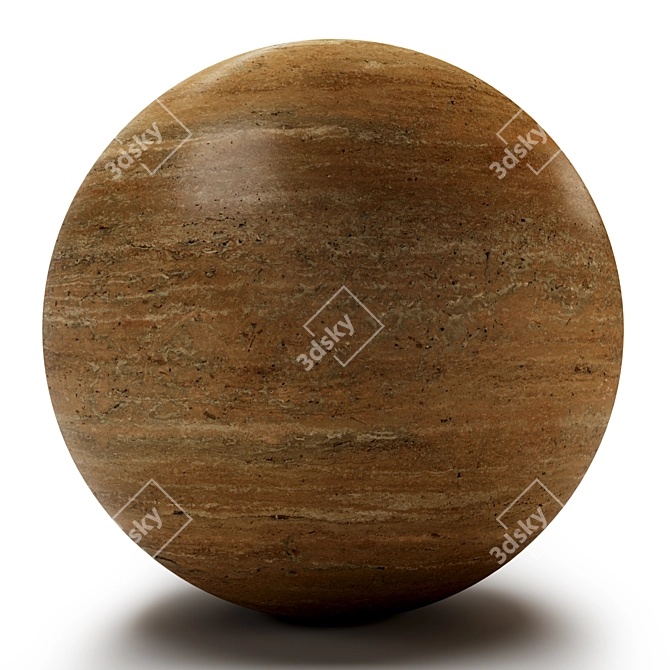 Adobe Substance 3D Vray Travertine 3D model image 1