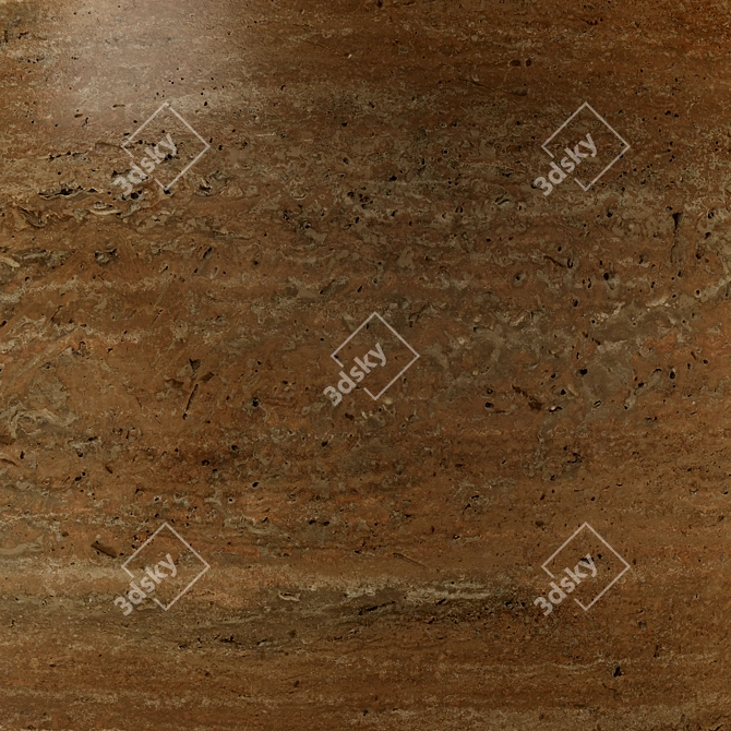Adobe Substance 3D Vray Travertine 3D model image 2